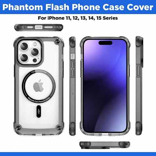 Phantom Flash Phone Case Cover Compatible For iPhone