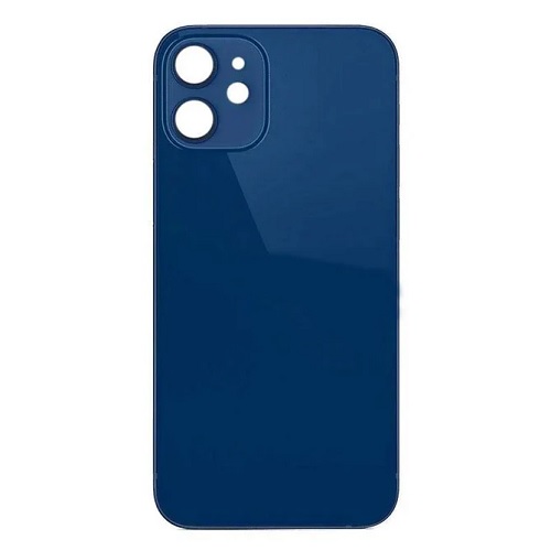 For Apple iPhone 12 Replacement Back Glass - Blue