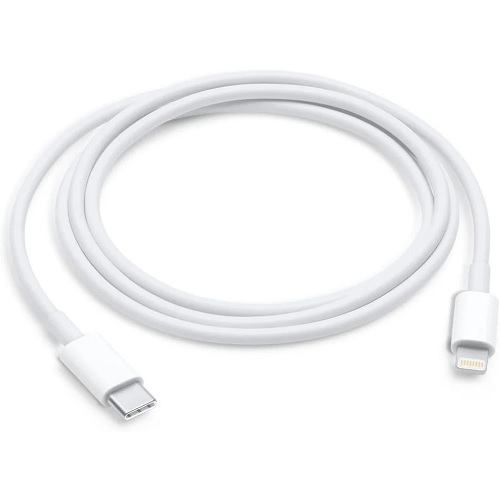 USB C to Lightning Cable White For iPhone